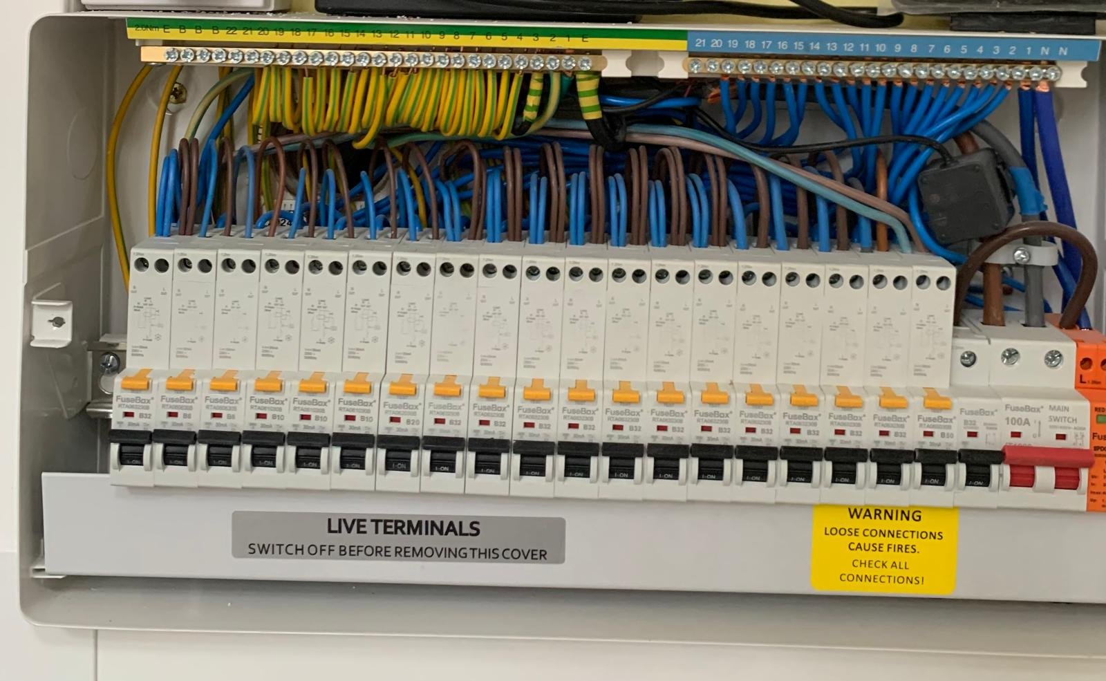Fuse board Installation 